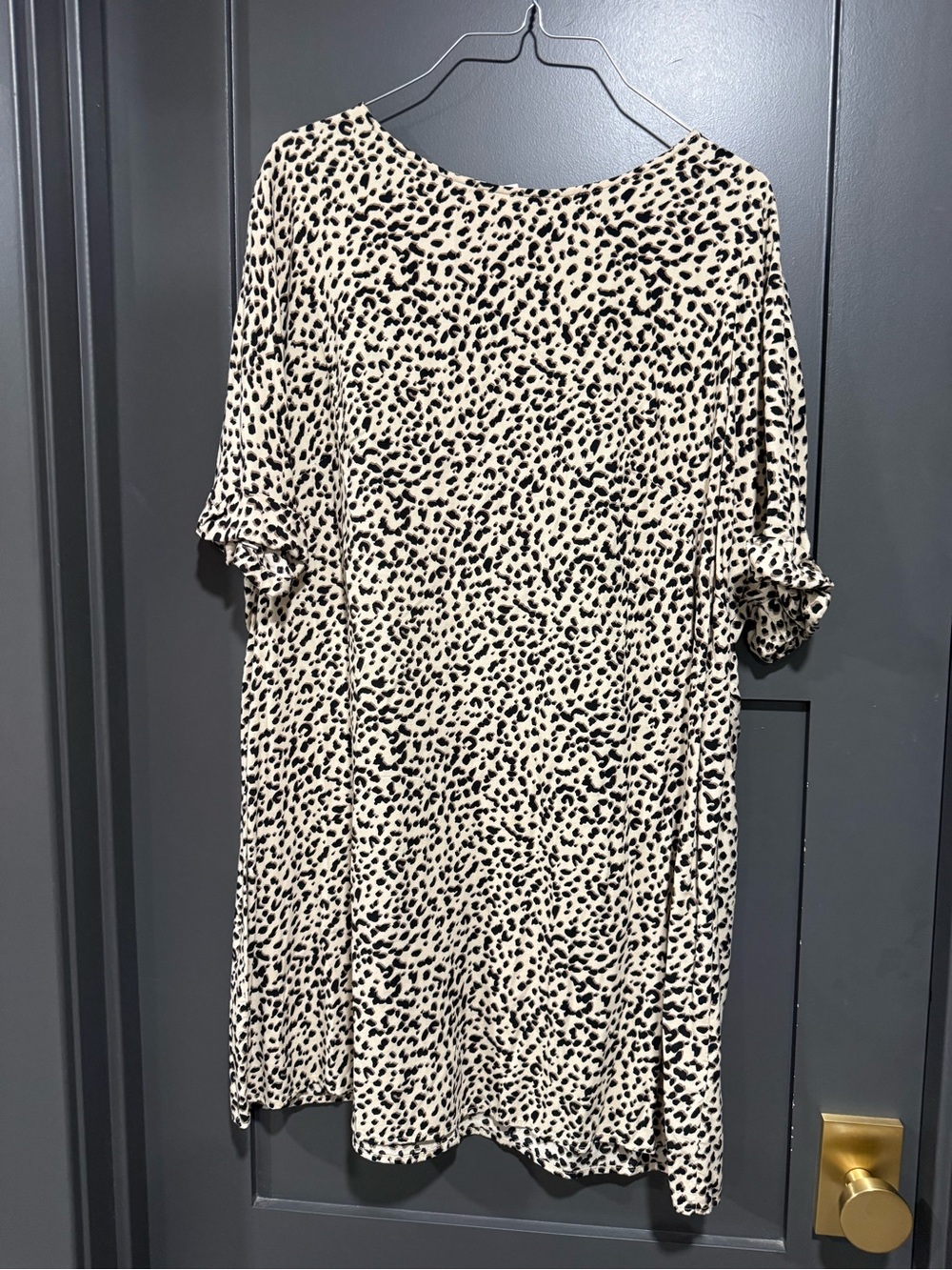 H&M leopard mini dress